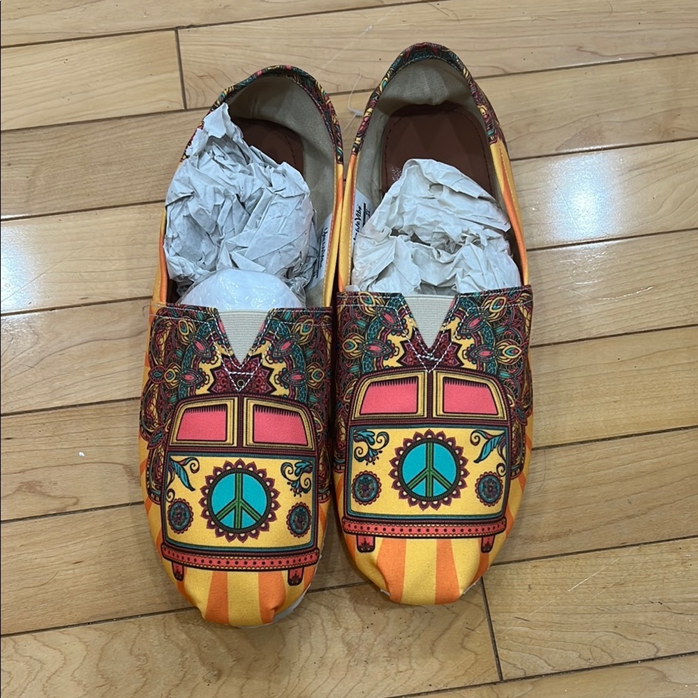 Colorful Espadrilles with Artistic Design